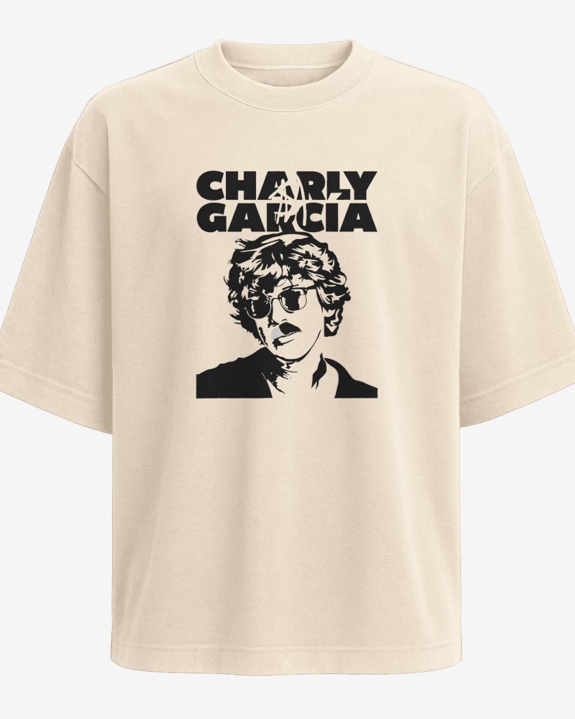 Polera Oversize Charly Garcia