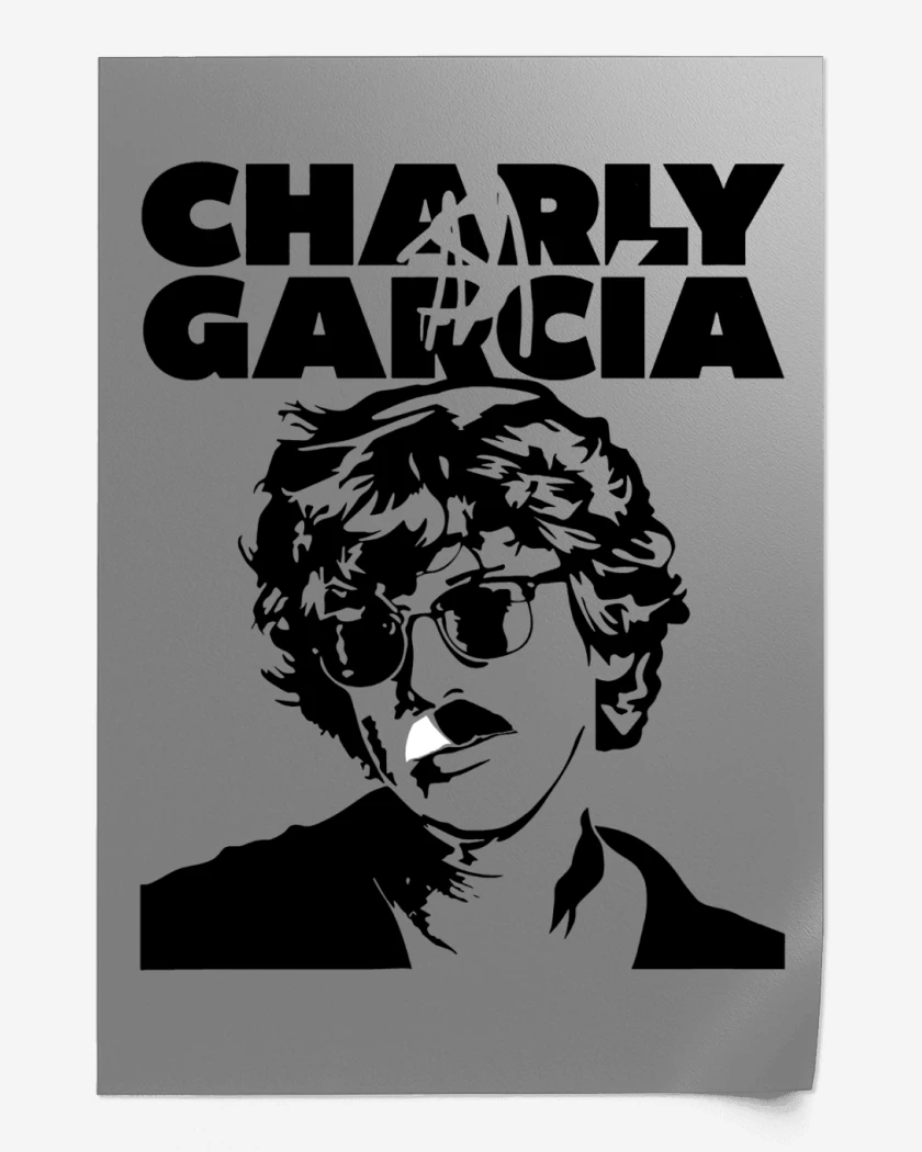 Print Charly Garcia