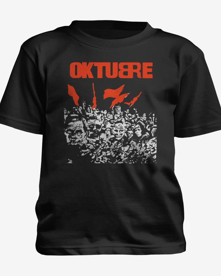 Polera de niño Negro de Oktubre