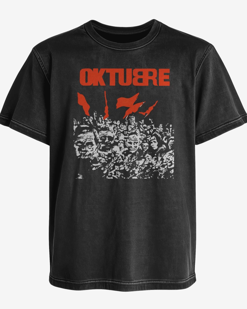 Polera desgastada Oktubre