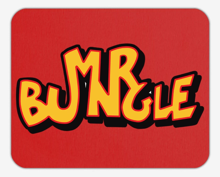 Mousepad Rojo de Mr Bungle Logo