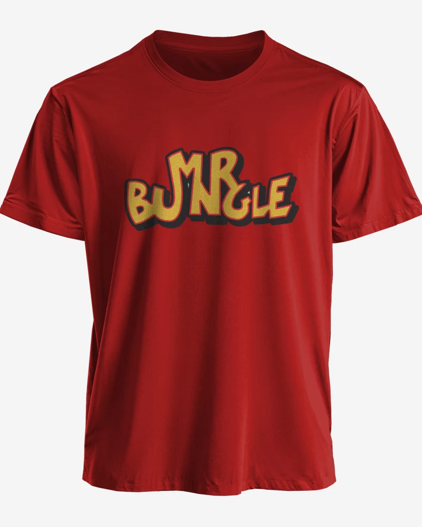 Polera premium Rojo de Mr Bungle Logo