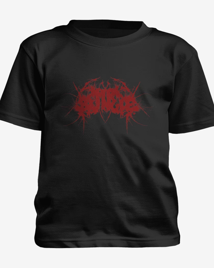 Polera de niño Negro de Mr Bungle Logo 2