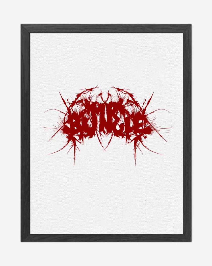 Cuadro decorativo Blanco de Mr Bungle Logo 2