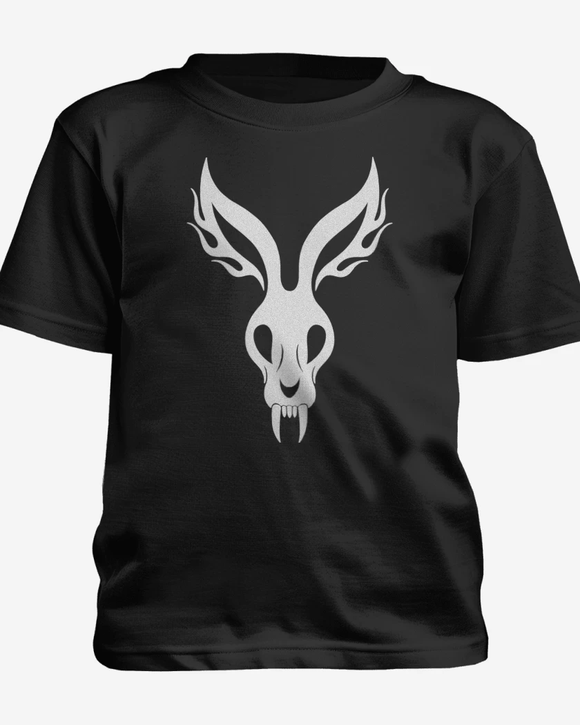 Polera de niño Negro de Mr Bungle Rabbit B