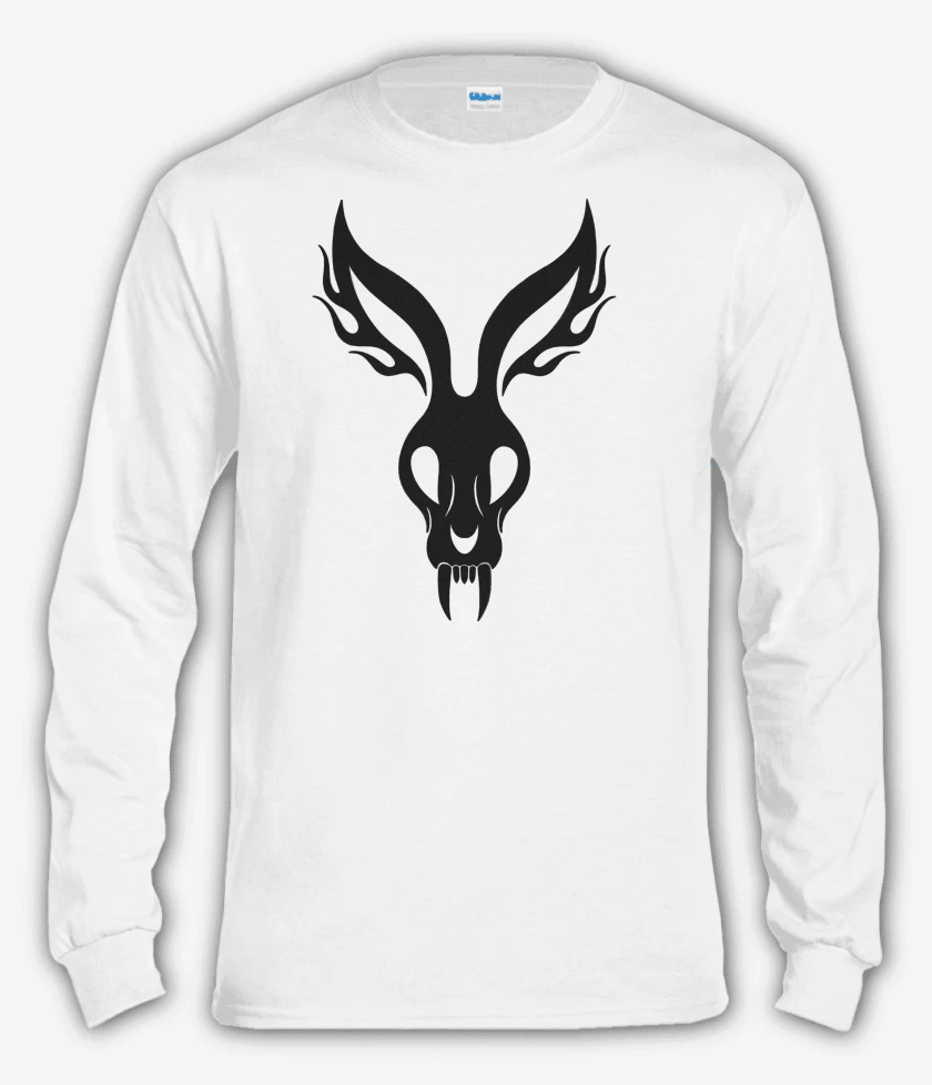 Polera manga larga Blanco de Mr Bungle Rabbit N