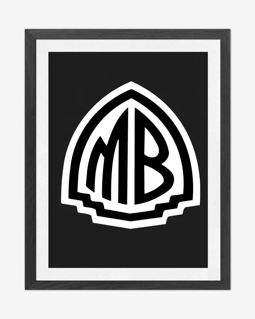 Cuadro decorativo Negro de Mr Bungle MB B