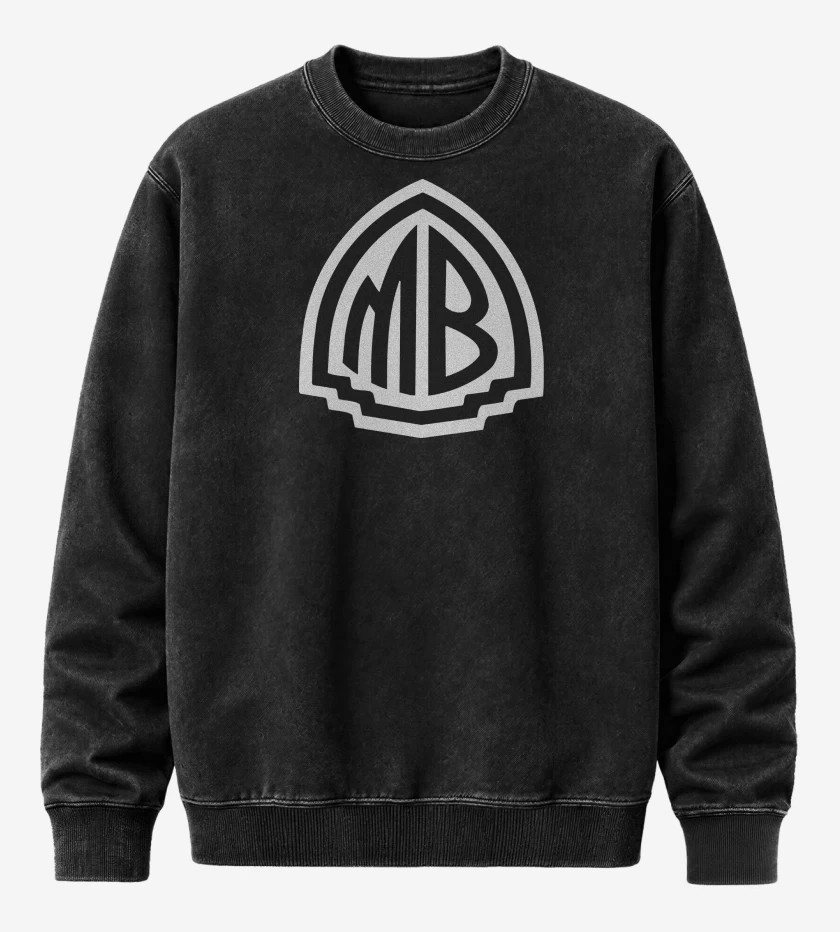 Poleron Polo Acid Wash Negro de Mr Bungle MB B