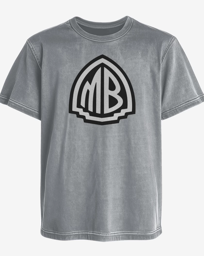Polera desgastada Gris Melange de Mr Bungle MB N