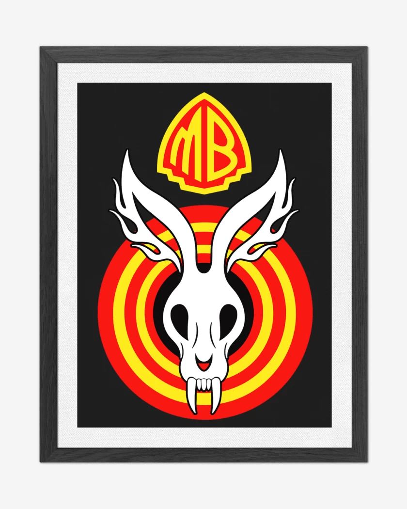 Cuadro decorativo Negro de Mr Bungle Warner