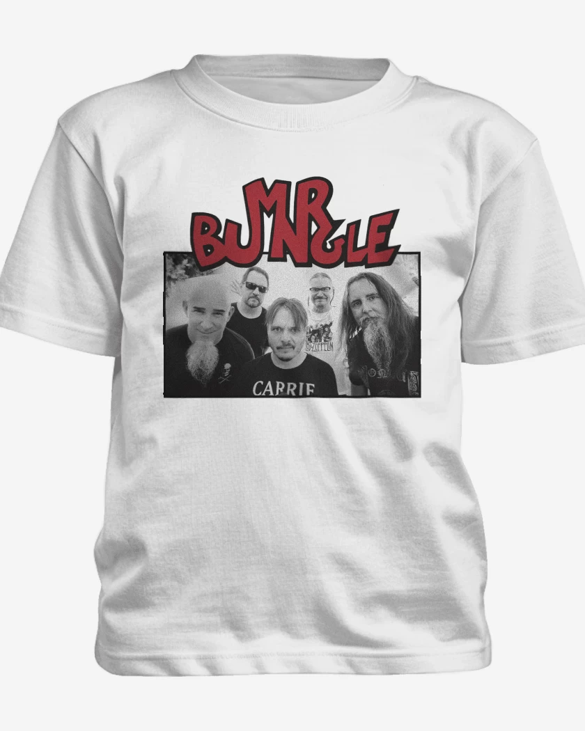 Polera de niño Blanco de Mr Bungle Banda