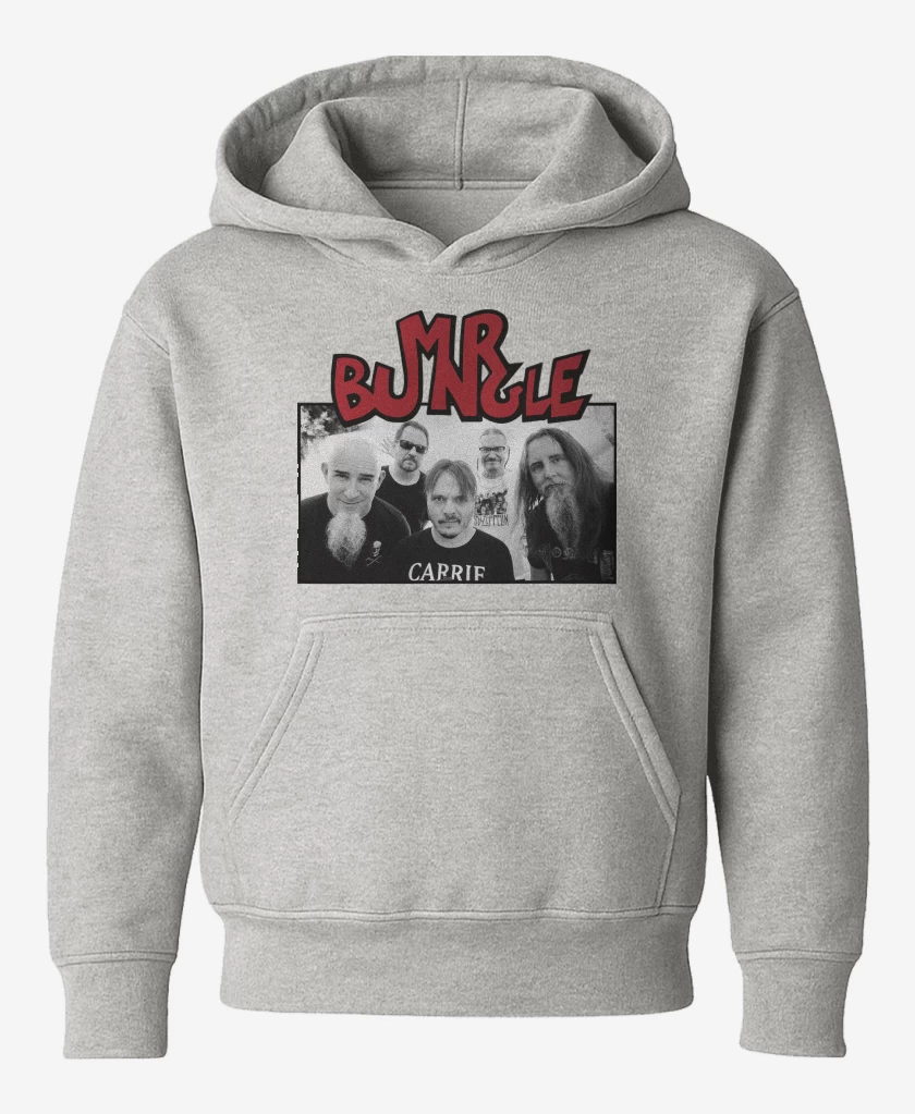 Poleron de niño Gris Melange de Mr Bungle Banda