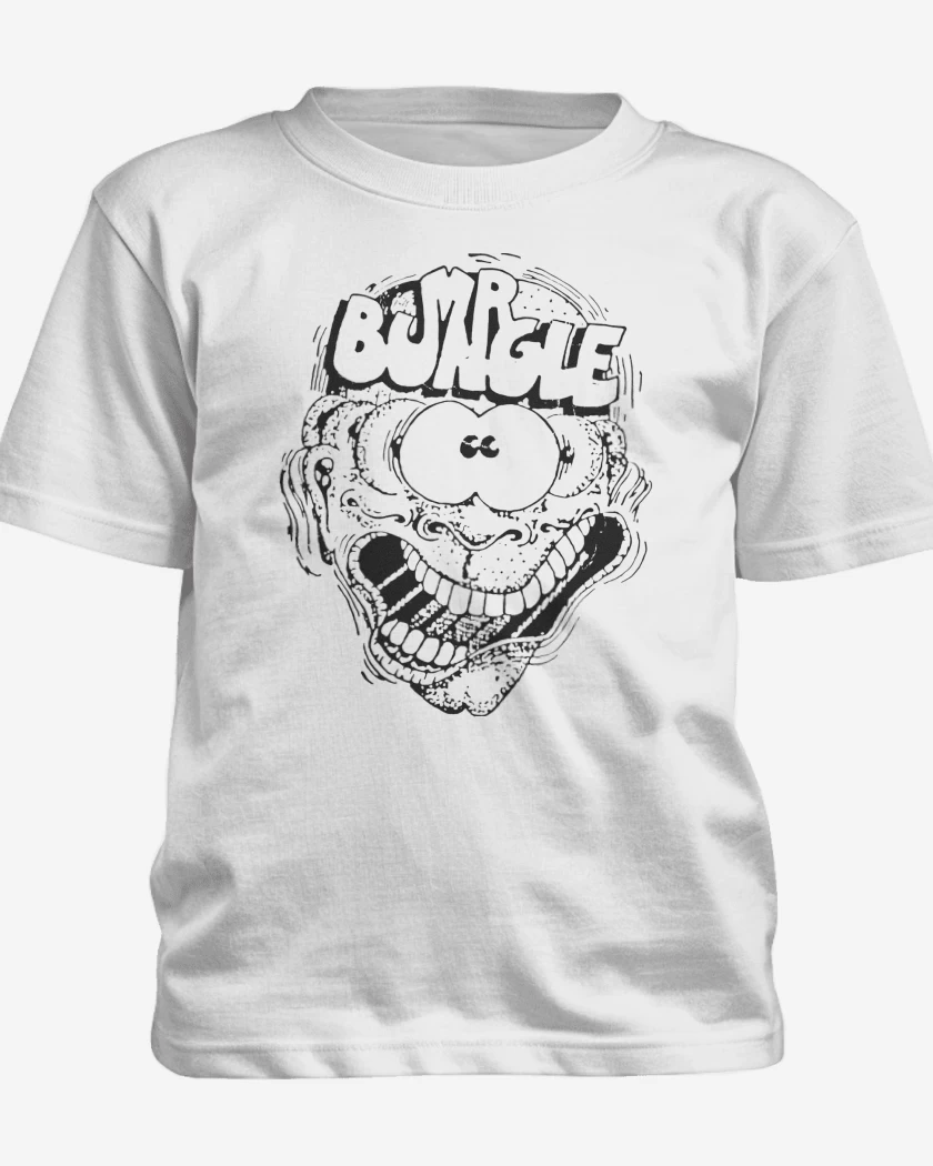Polera de niño Blanco de Mr Bungle Mad Man