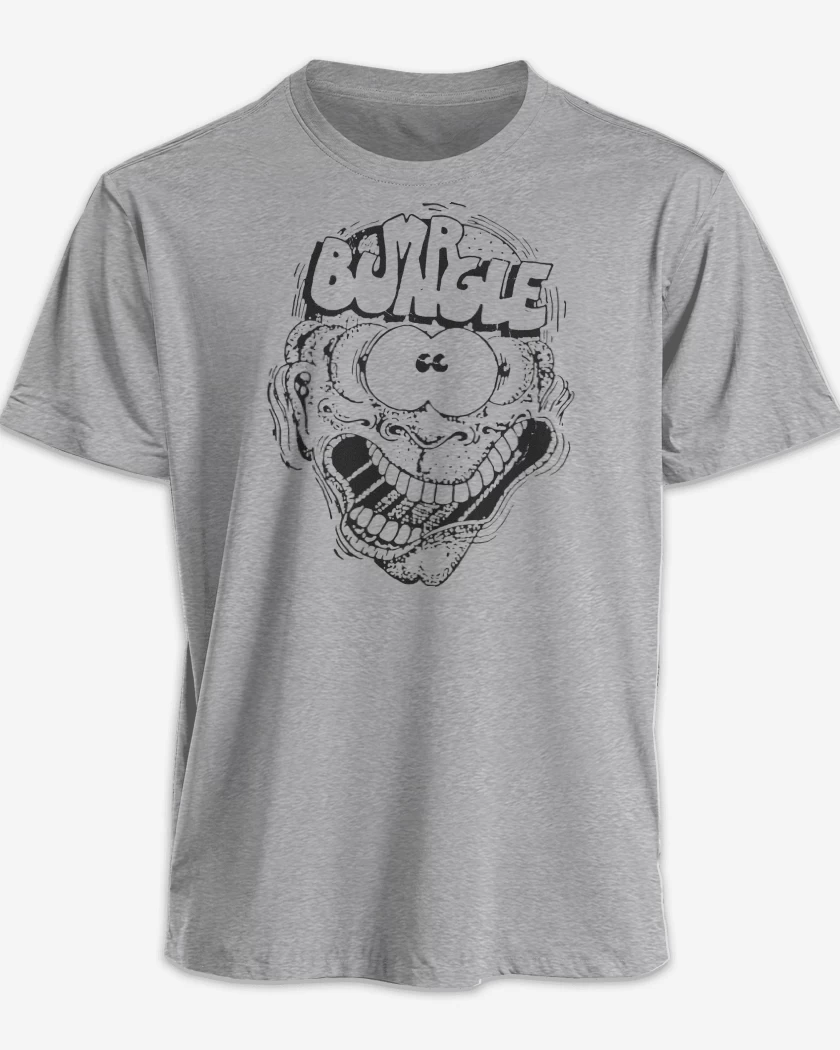 Polera premium Gris Melange de Mr Bungle Mad Man