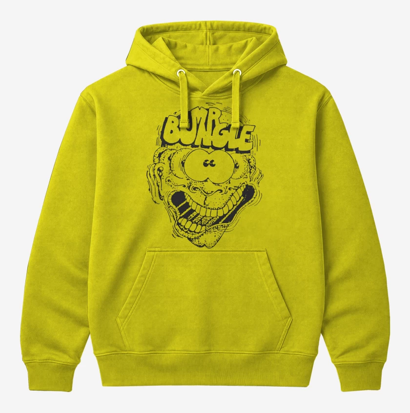 Polerón Canguro Amarillo de Mr Bungle Mad Man