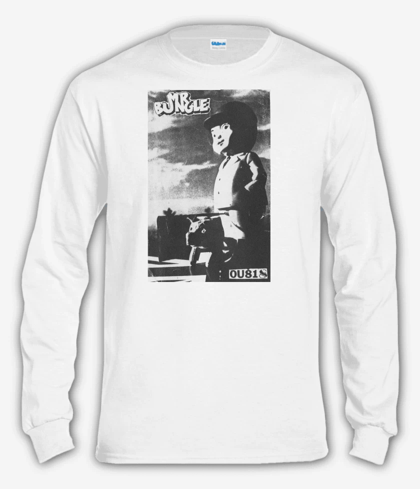 Polera manga larga Blanco de Mr Bungle OU818