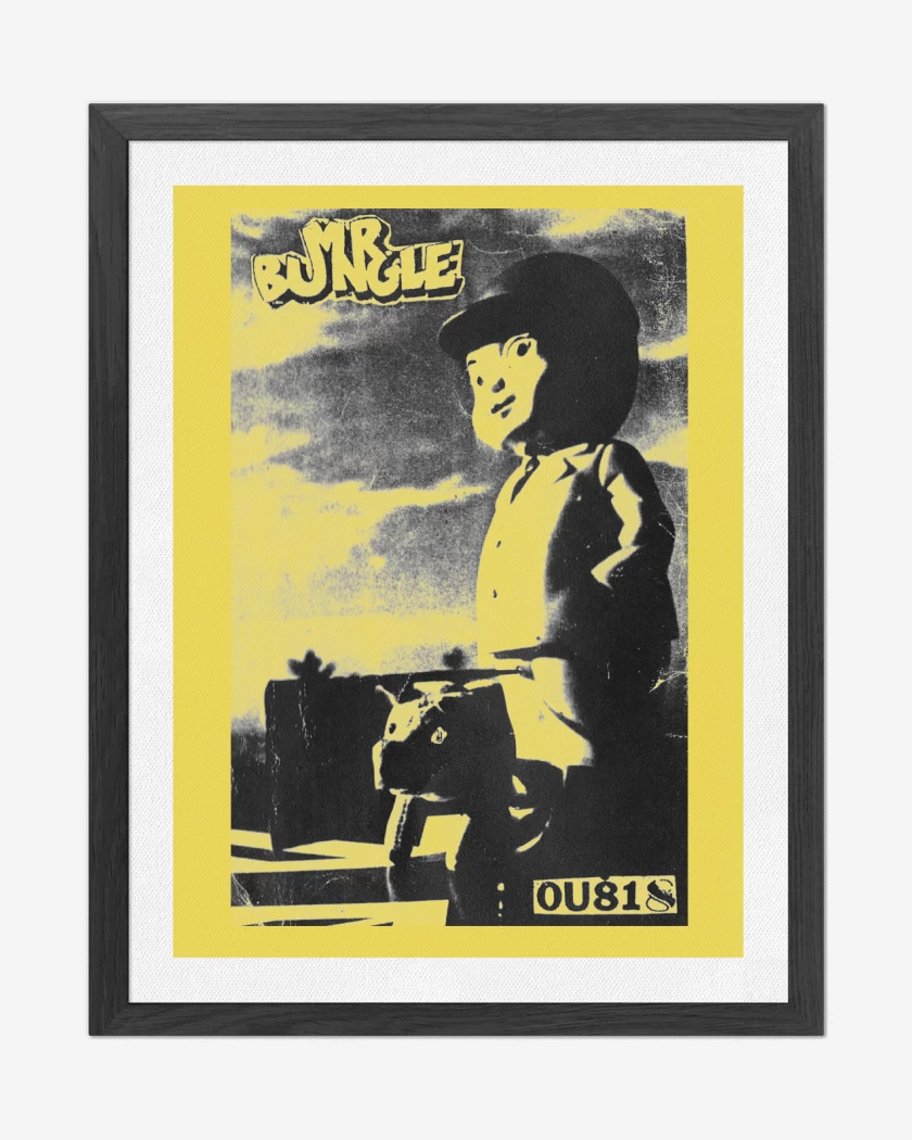 Cuadro decorativo Amarillo de Mr Bungle OU818