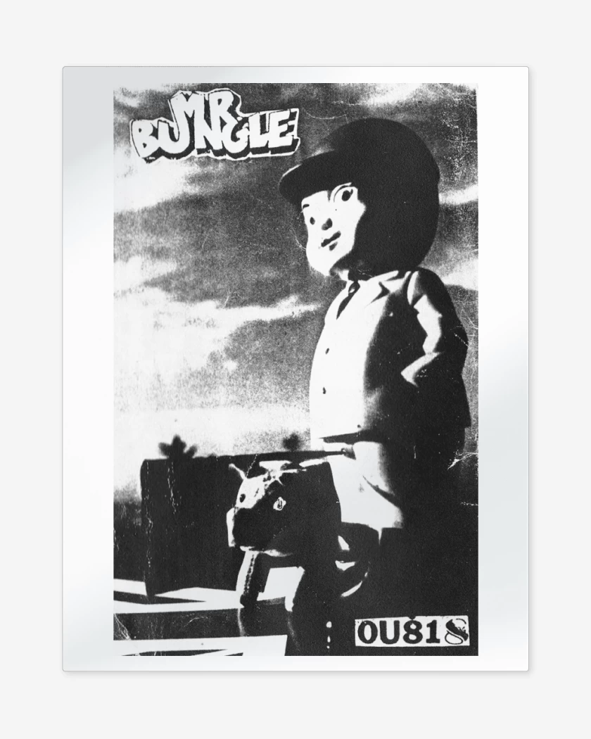 Print metalico Blanco de Mr Bungle OU818