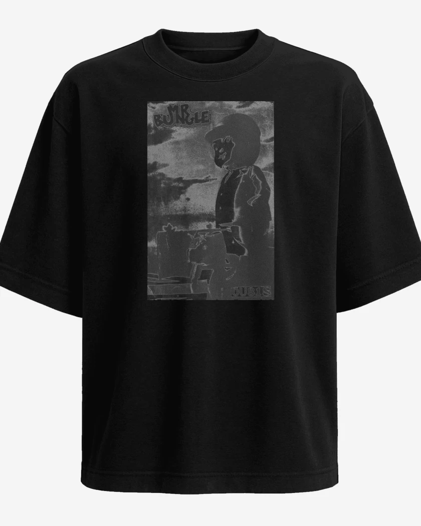 Polera Oversize Negro de Mr Bungle OU818