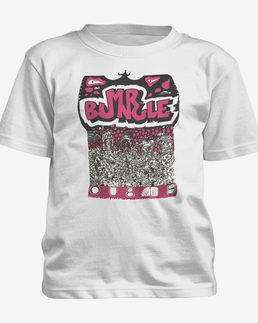 Polera de niño Blanco de Mr Bungle OU 818 