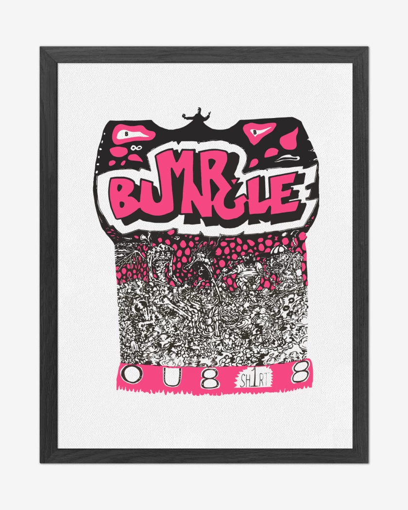 Cuadro decorativo Blanco de Mr Bungle OU 818 