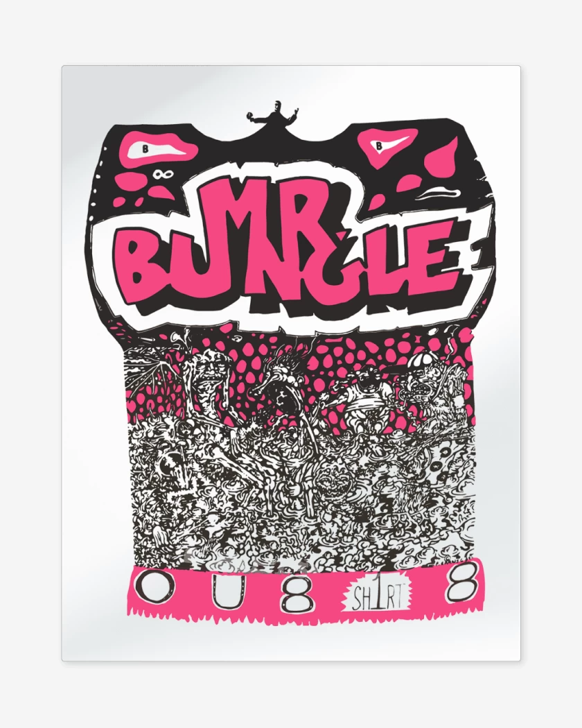 Print metalico Blanco de Mr Bungle OU 818 
