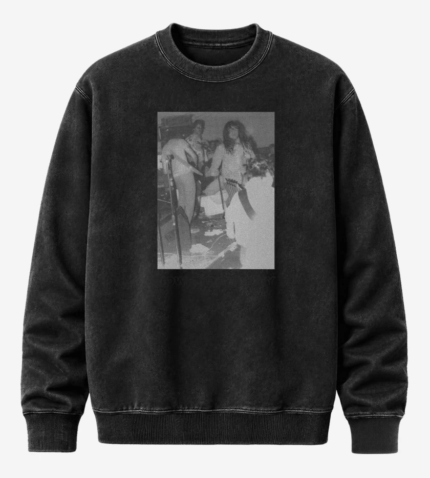 Poleron Polo Acid Wash Negro de Mr Bungle Bowel of Chiley
