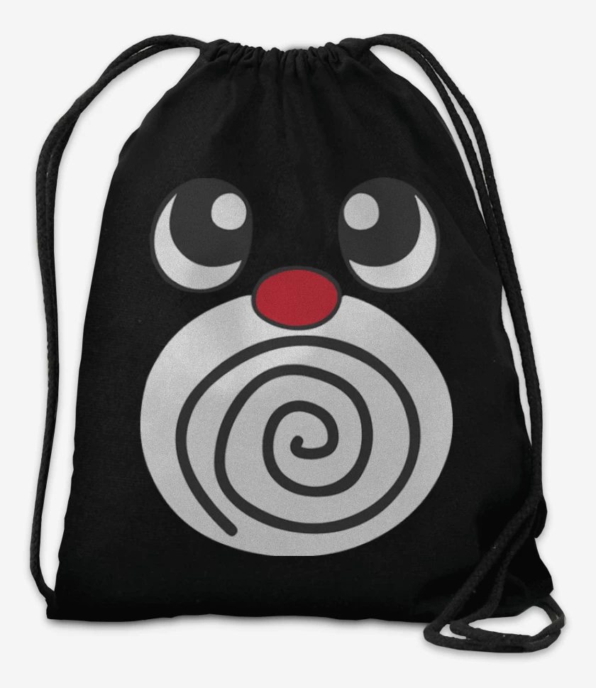 Mochila Negro de Poli