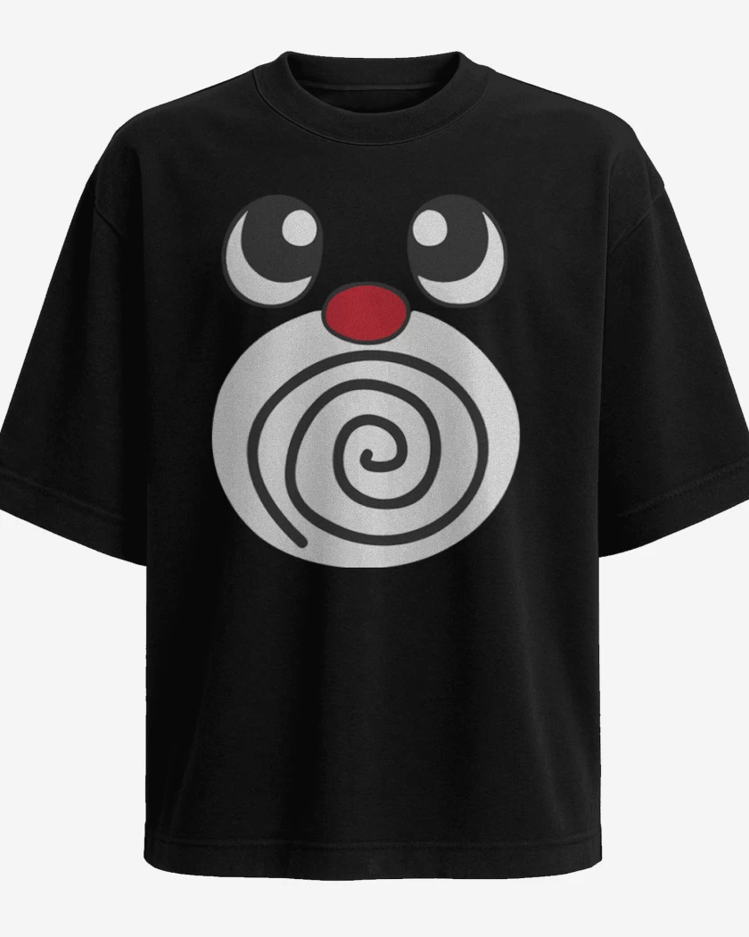 Polera Oversize Negro de Poli