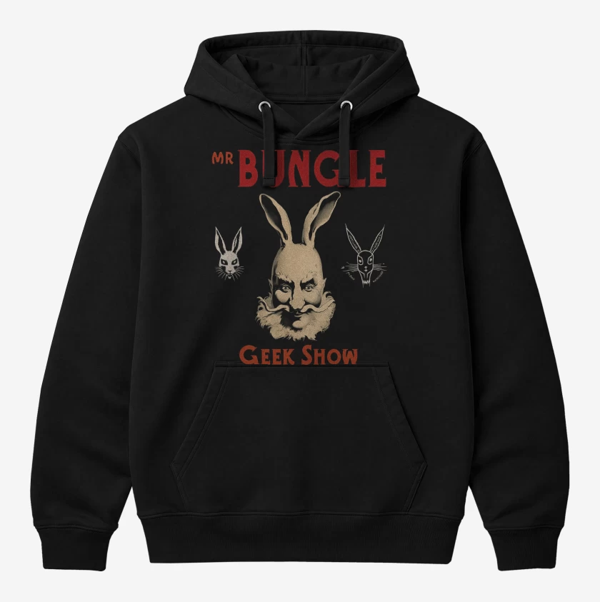 Polerón Canguro Negro de Mr Bungle Geek Show