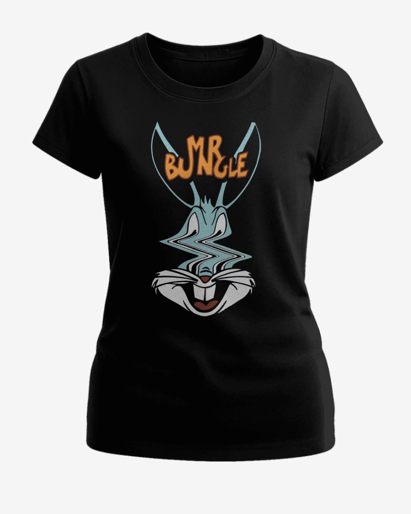 Polera de Mujer Negro de Mr Bugs Bungle