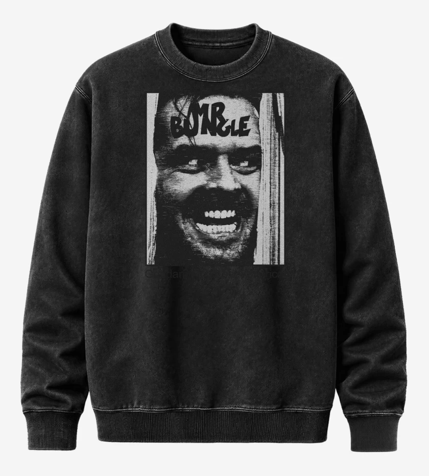 Poleron Polo Acid Wash Negro de Mr Bungle Goddammit