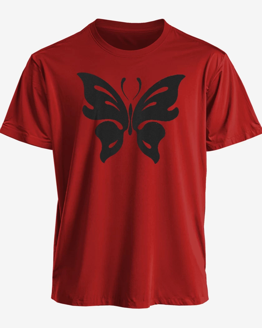Polera premium Rojo de Mr Bungle Butterfly N
