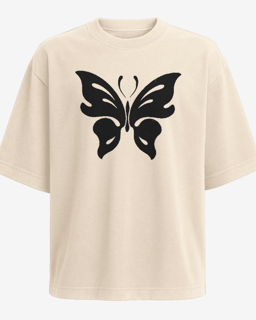 Polera Oversize Mr Bungle Butterfly N