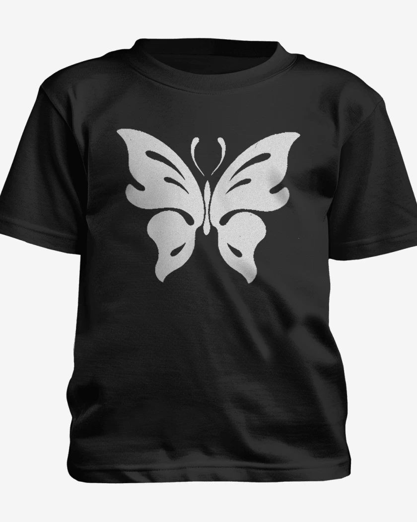 Polera de niño Negro de Mr Bungle Butterfly B