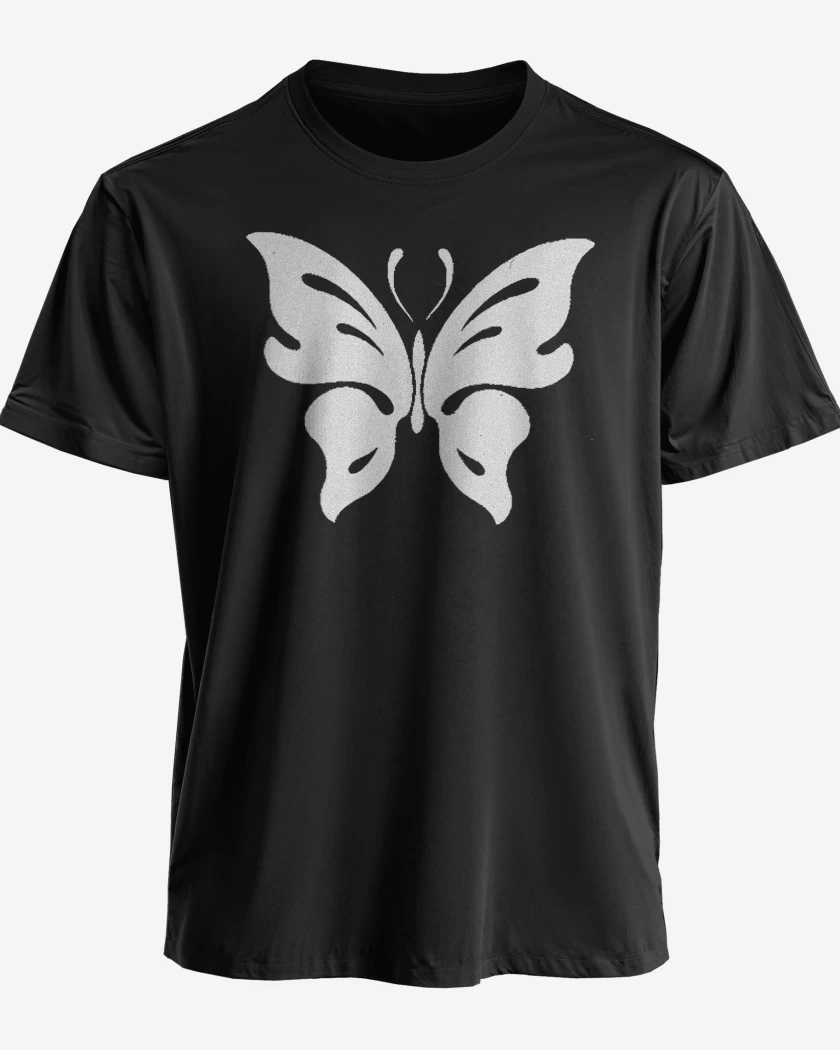 Polera premium Negro de Mr Bungle Butterfly B