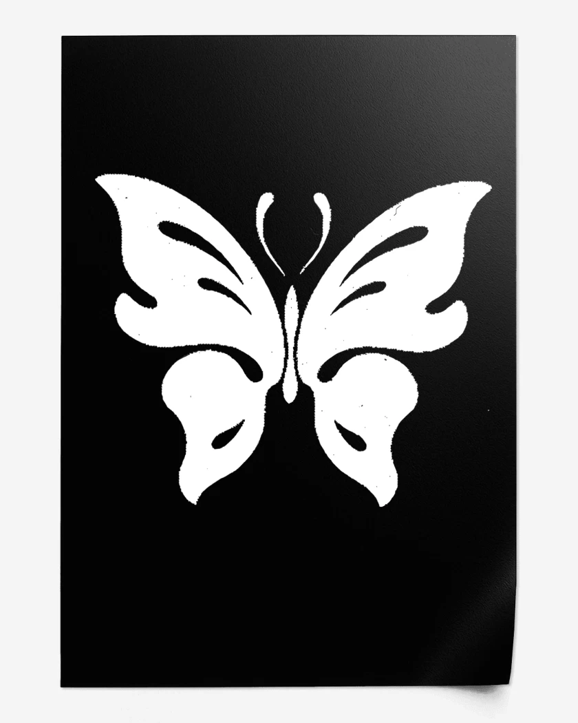 Print Mr Bungle Butterfly B