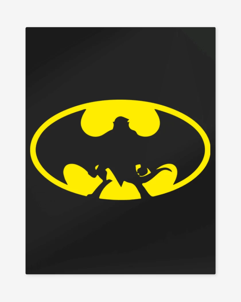 Print metalico Negro de Gargoyles