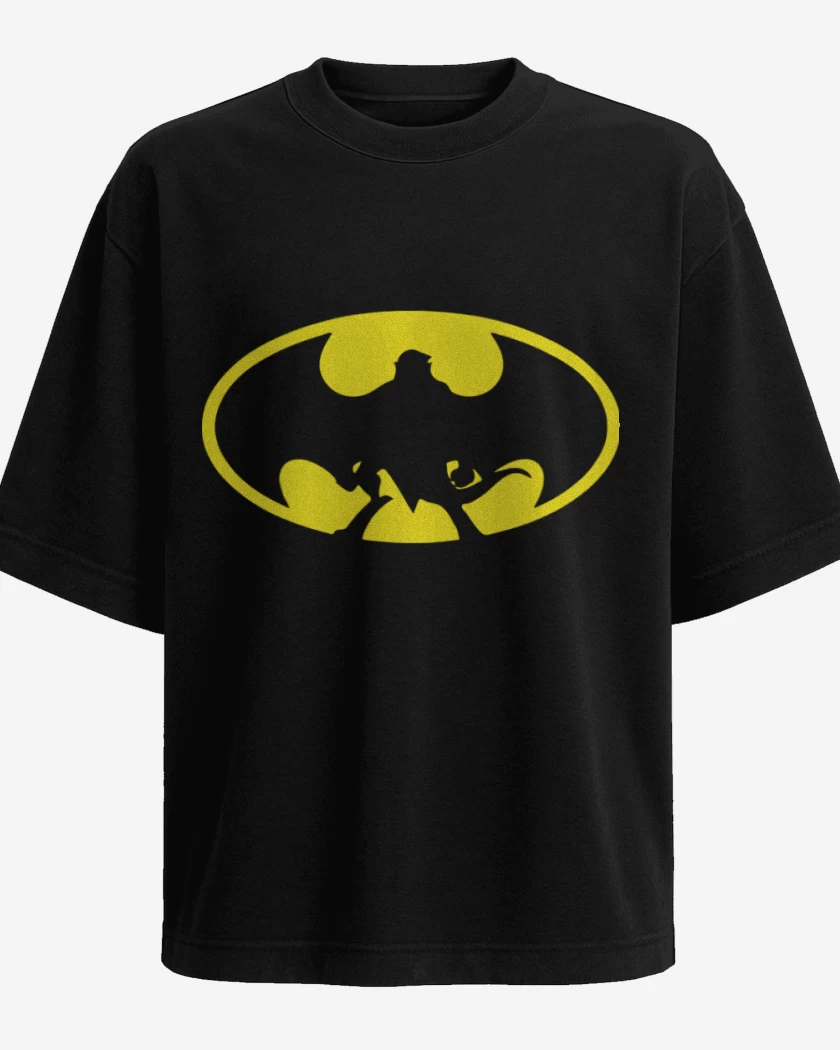 Polera Oversize Negro de Gargoyles