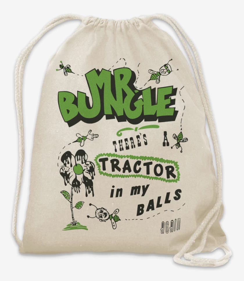 Mochila Blanco de Mr Bungle Tractor