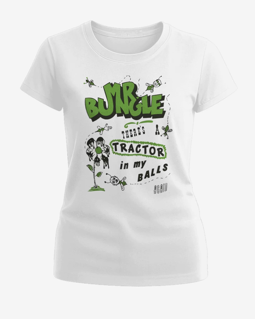 Polera de Mujer Blanco de Mr Bungle Tractor
