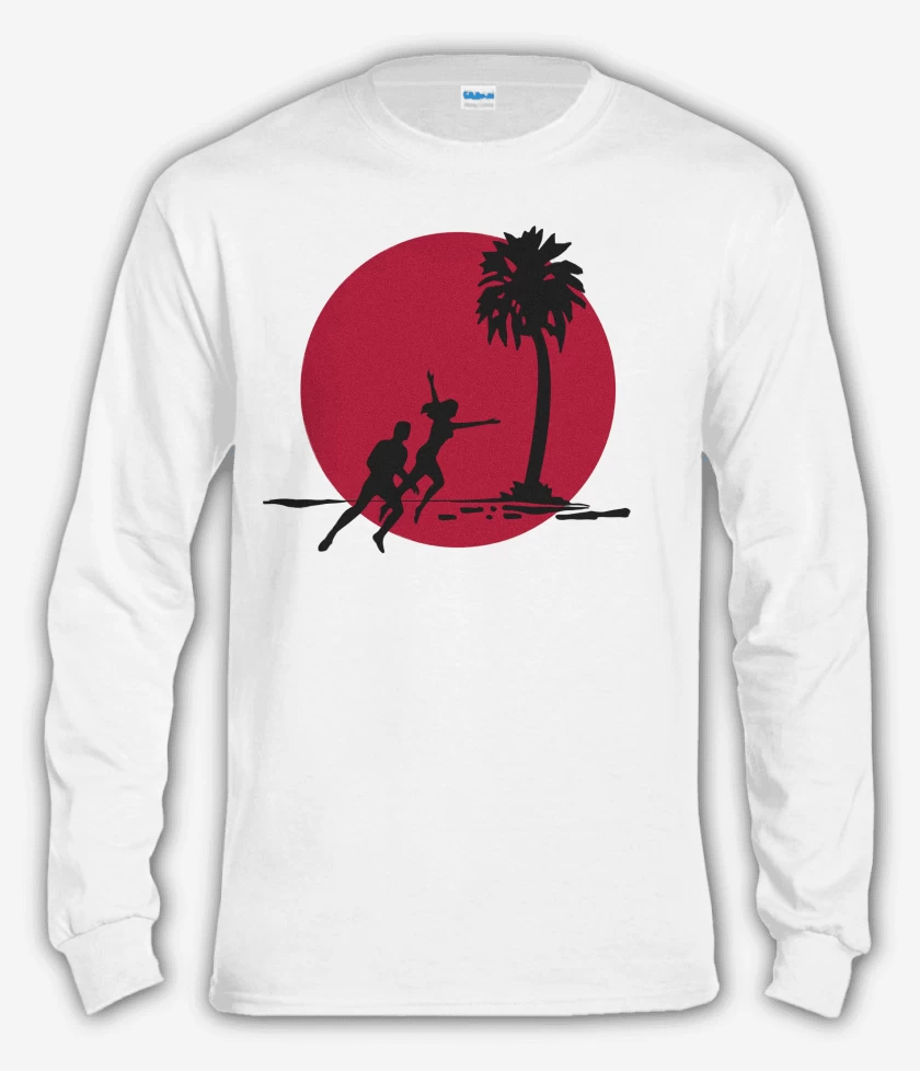 Polera manga larga Blanco de Mr Bungle Califo