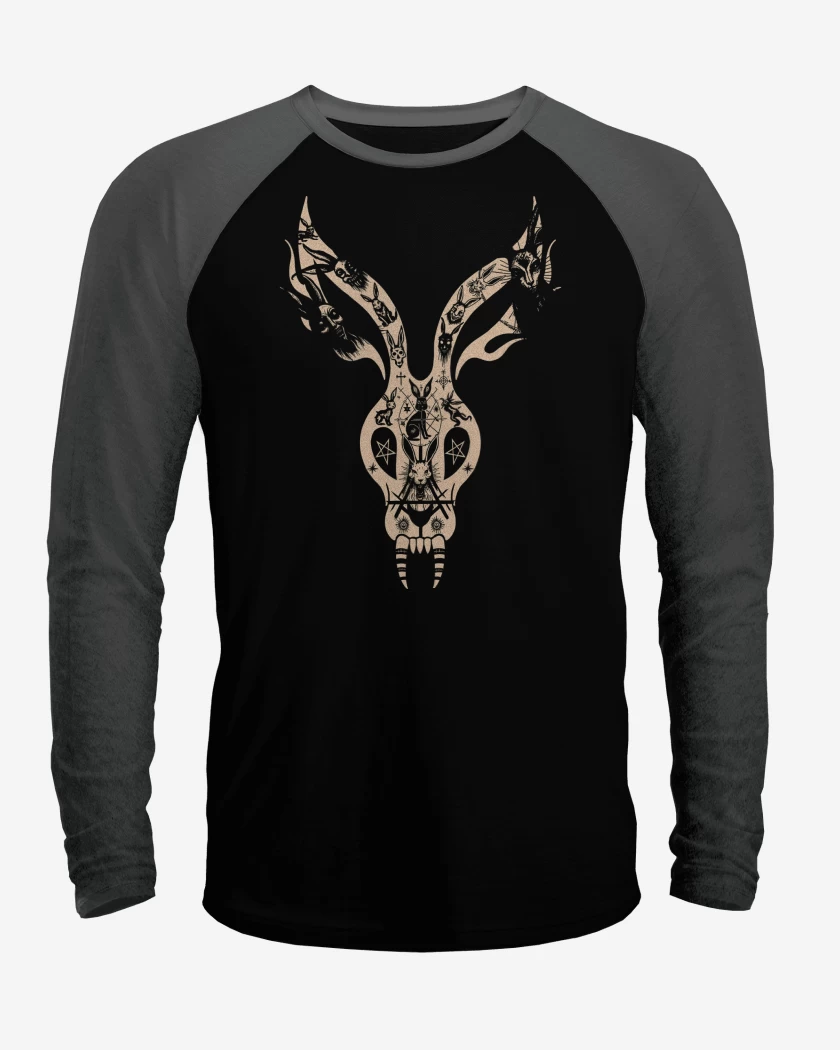 Polera Raglan Mr Bungle Satanic Rabbit