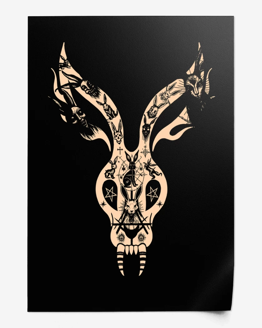 Print Mr Bungle Satanic Rabbit