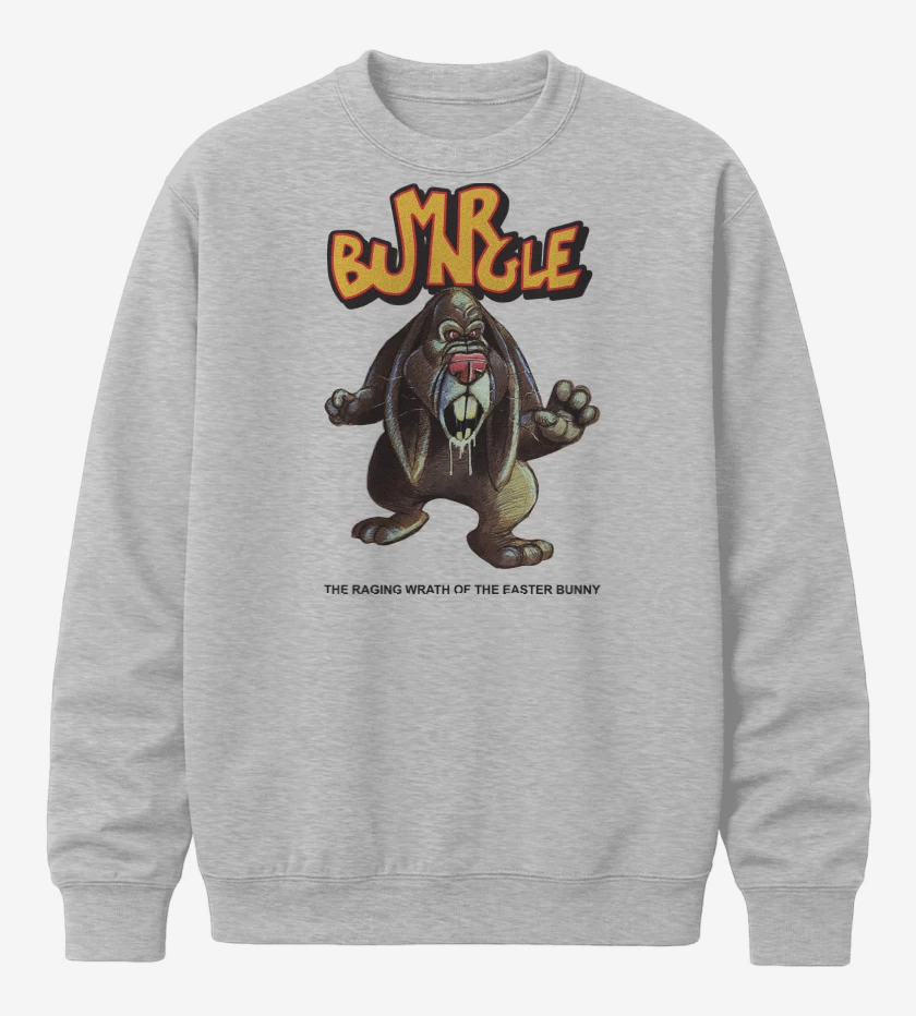 Poleron polo Gris Melange de Mr Bungle Th Raging Wrath