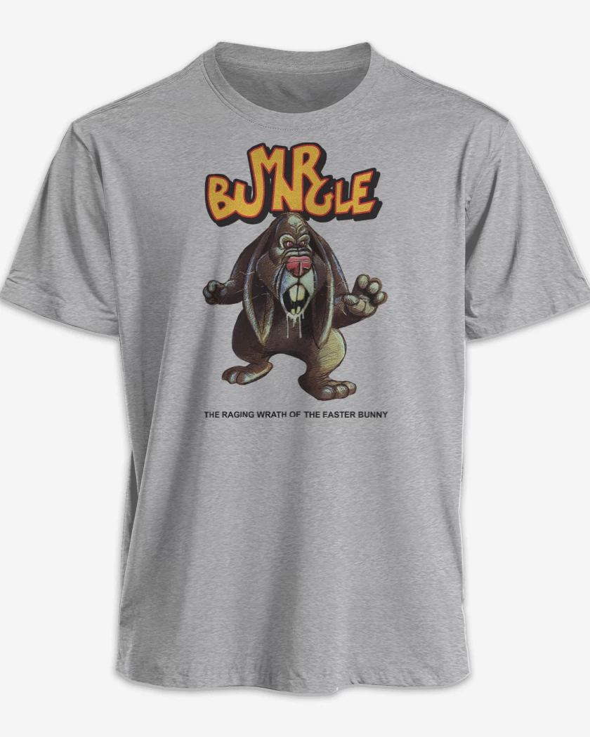 Polera premium Gris Melange de Mr Bungle Th Raging Wrath