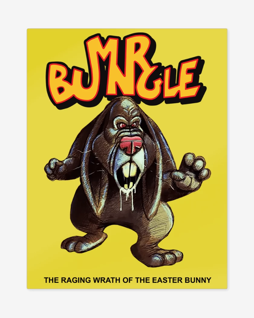 Print metalico Amarillo de Mr Bungle Th Raging Wrath