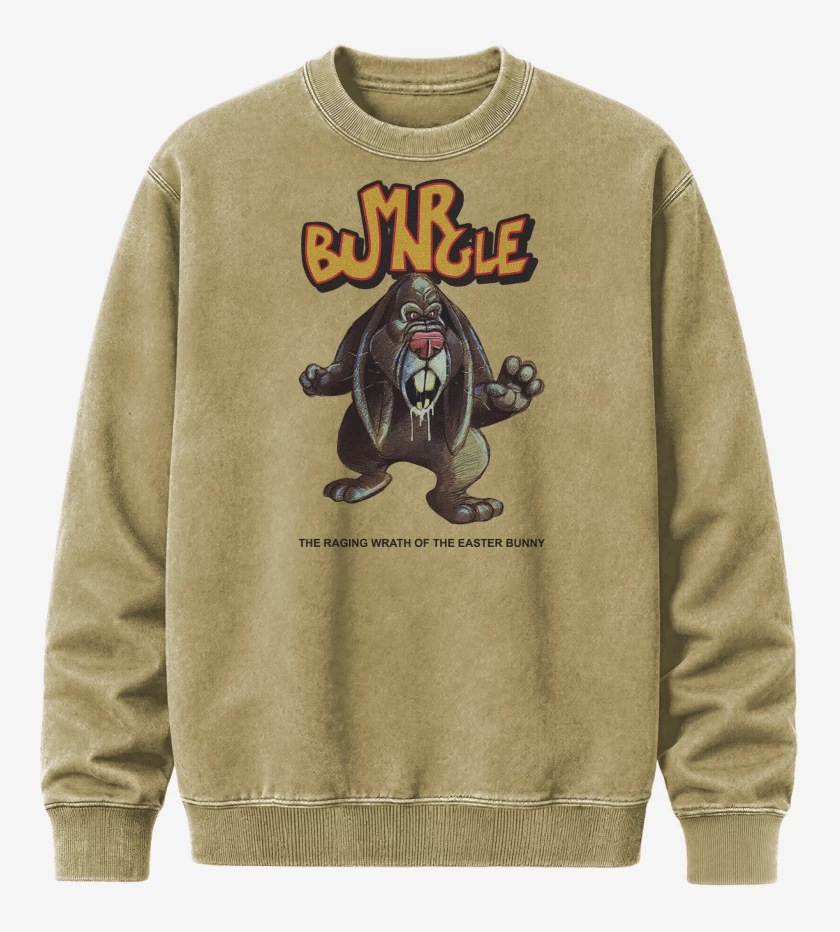 Poleron Polo Acid Wash Beige de Mr Bungle Th Raging Wrath