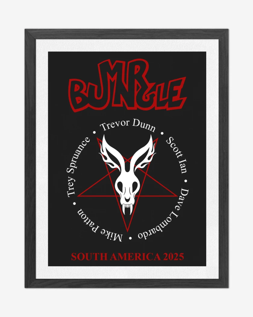 Cuadro decorativo Mr Bungle South America 2025