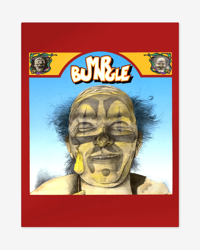 Print metalico Rojo de Mr Bungle Mr Bungle